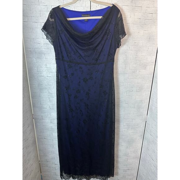 Vintage Social Circle women’s dress embroidered sheer romantic Y2K whimsyGoth - Picture 1 of 10
